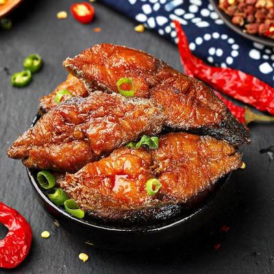 taobao agent Old Shanghai specialty food flavor Smoked fish 200g of burst fish fish rowing cooked food vacuum open bags immediately eat small crispy fish