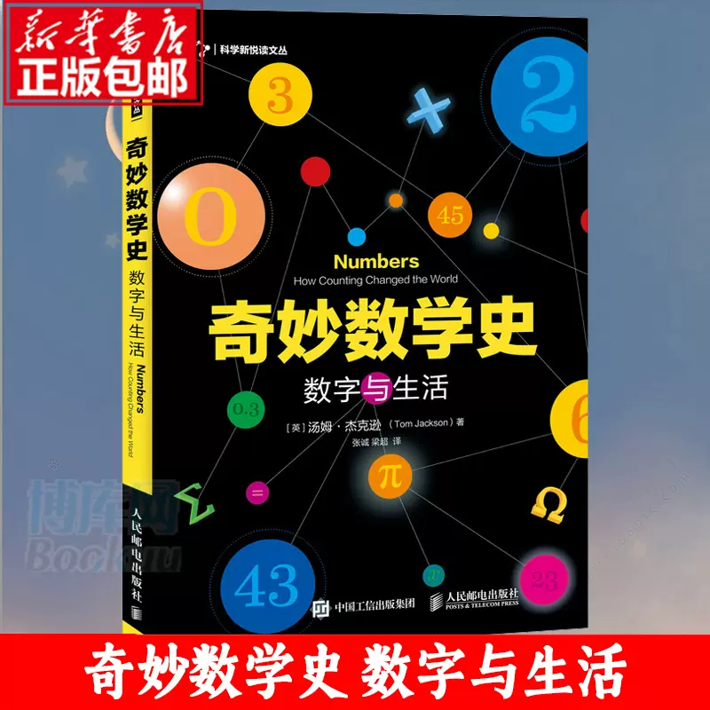 奇妙数学史从早期的数字概念到混沌理论数学历史数学概念数学发展史数学理论算数代数几何微积分自然科学科普读物博库网