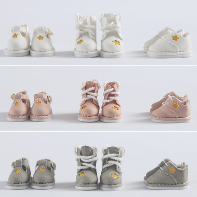 taobao agent OB11 baby shoes molly shoes girl head OB22 leather shoes Holala boot sports shoes 8 points BJD can be worn