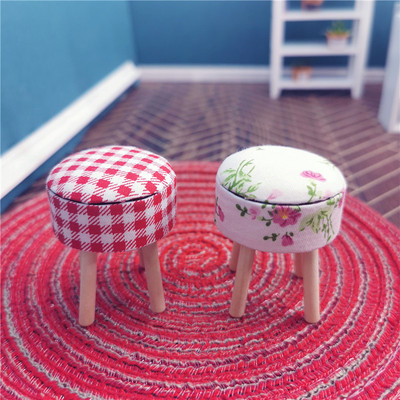 taobao agent Doll house, small furniture, minifigure, scale 1:12, floral print