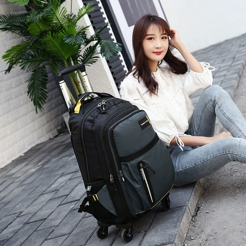 Водонепроницаемый спортивный дорожный чемодан, сумка для путешествий со сниженной нагрузкой, съёмный складной школьный рюкзак, 20 дюймов