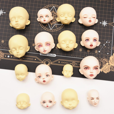 taobao agent Silica gel ultra light plastic face, ceramics, fondant, Japanese doll, brooch, epoxy resin, ultra light clay