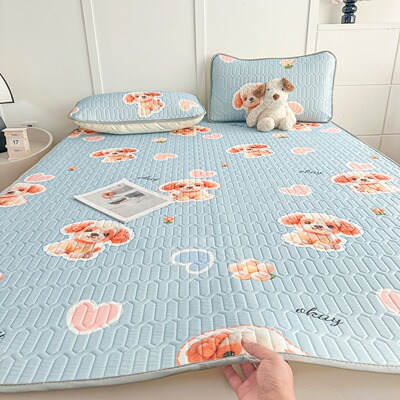 俞兆林a类夏季冰丝乳胶凉席三件套2026家用空调席学生宿舍软席子