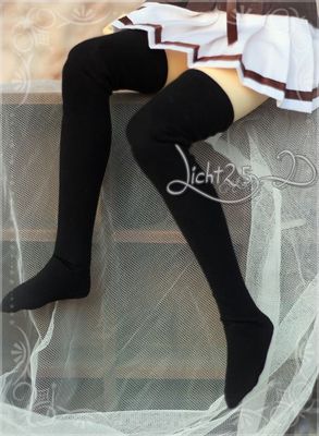 taobao agent 3 -point female bjd.sd.dds baby with socks black thigh socks long leg socks