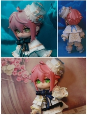 одежду полу ребенка 【小烙家】【branco圣诞套装】ob11娃衣材料包偶像梦幻祭姬宫桃李