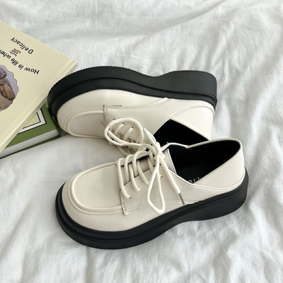 taobao agent Universal high footwear platform English style, 2023 collection, British style