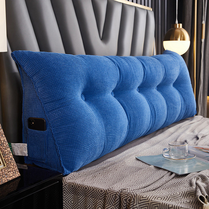 Buy Can disassembly and washing bedside cushion large back tatami sofa