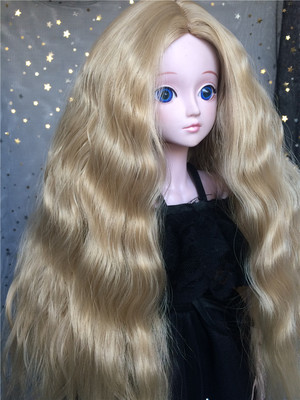 taobao agent BJD SD doll wigs 3 4 6 points High temperature silk heat -resistant silk wig