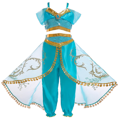 taobao agent Girls Performing Dance Server Aladin God Lantern Jasmine Princess COS Clothing Wannon Christmas 1,000 One Night