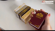 bjd场景道具娃屋 【现货】【四色混合10本书】bjd烫金假书