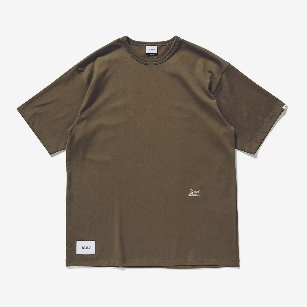[Spot] WTAPS 20AW OG SS COPO слоган вышитая футболка с круглым вырезом