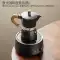 Ý Moka pot máy pha cà phê chiết nồi hộ gia đình đơn giản pha cà phê bằng tay bộ nồi cà phê thiết bị điện bếp gốm 