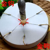 Стальная проволока Qianyou, золотой крючок, аконитовый крючок, рыболовный крючок, рыболовный групповой крючок, веревочный крючок, рыболовный крючок, взрывной грязевой крючок, жестокий крючок, веревочный крючок Qianyou