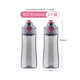 [Cup Cust Food Grade PC MATERLE] ROSE RED 440ML 2 Установка
