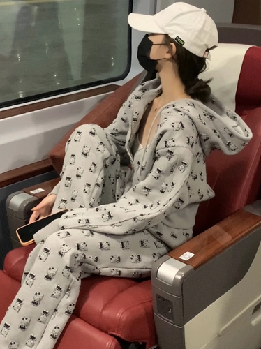 Комплект, короткая толстовка с капюшоном, штаны для отдыха, популярно в интернете, в западном стиле, оверсайз, по фигуре