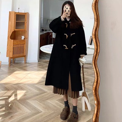 taobao agent Demi-season woolen coat, small double-sided velvet jacket, high-end, suitable for teen