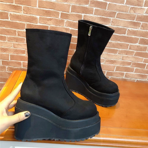 Martens, короткие сапоги на платформе, челси, делается под заказ