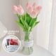 10 розовых белых ваз доставки+2 наклейки на стенах