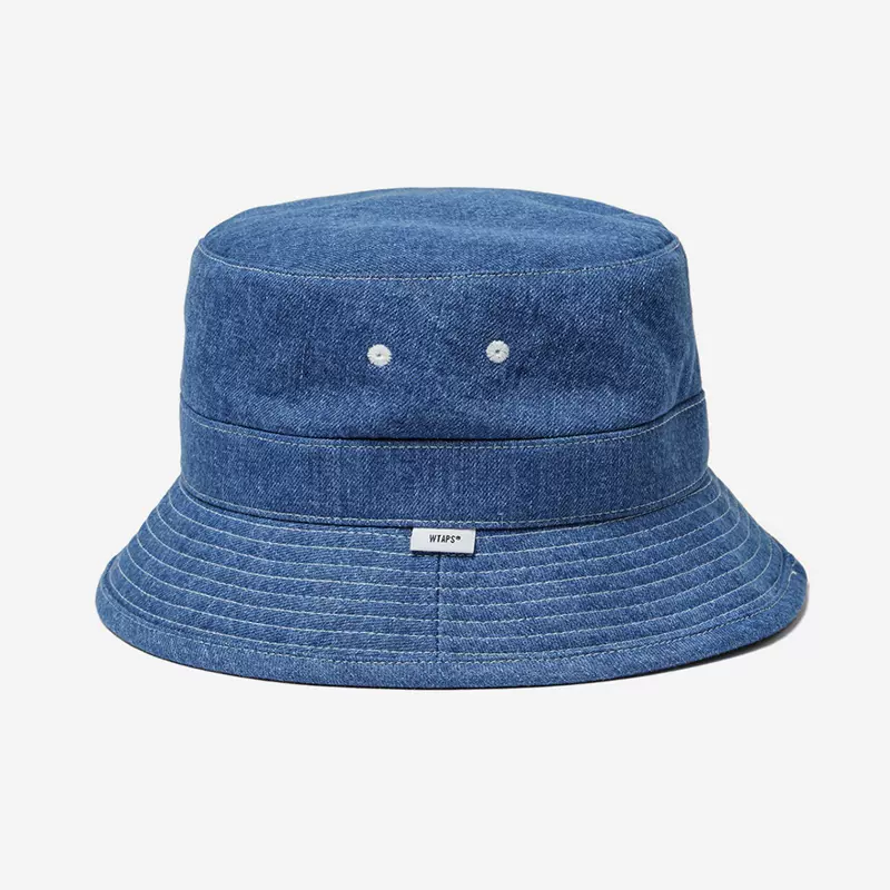 四季出品现货WTAPS BUCKET 01 HAT COTTON DENIM牛仔渔夫帽