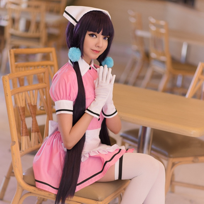 taobao agent 【Free shipping】Tuning coffee shop Sakura Palace Berry COS COS Fast Fast food work cosplay service maid costume