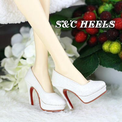 taobao agent Agent [S & C] SD16/GR/DD 1/3BJD high -heeled white sexy red bottom ultra -high heel i memous