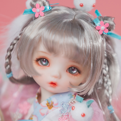 taobao agent [RD] Ringdoll's ring -shaped candy cake rabbit ear 1/6 points female baby SD/BJD doll