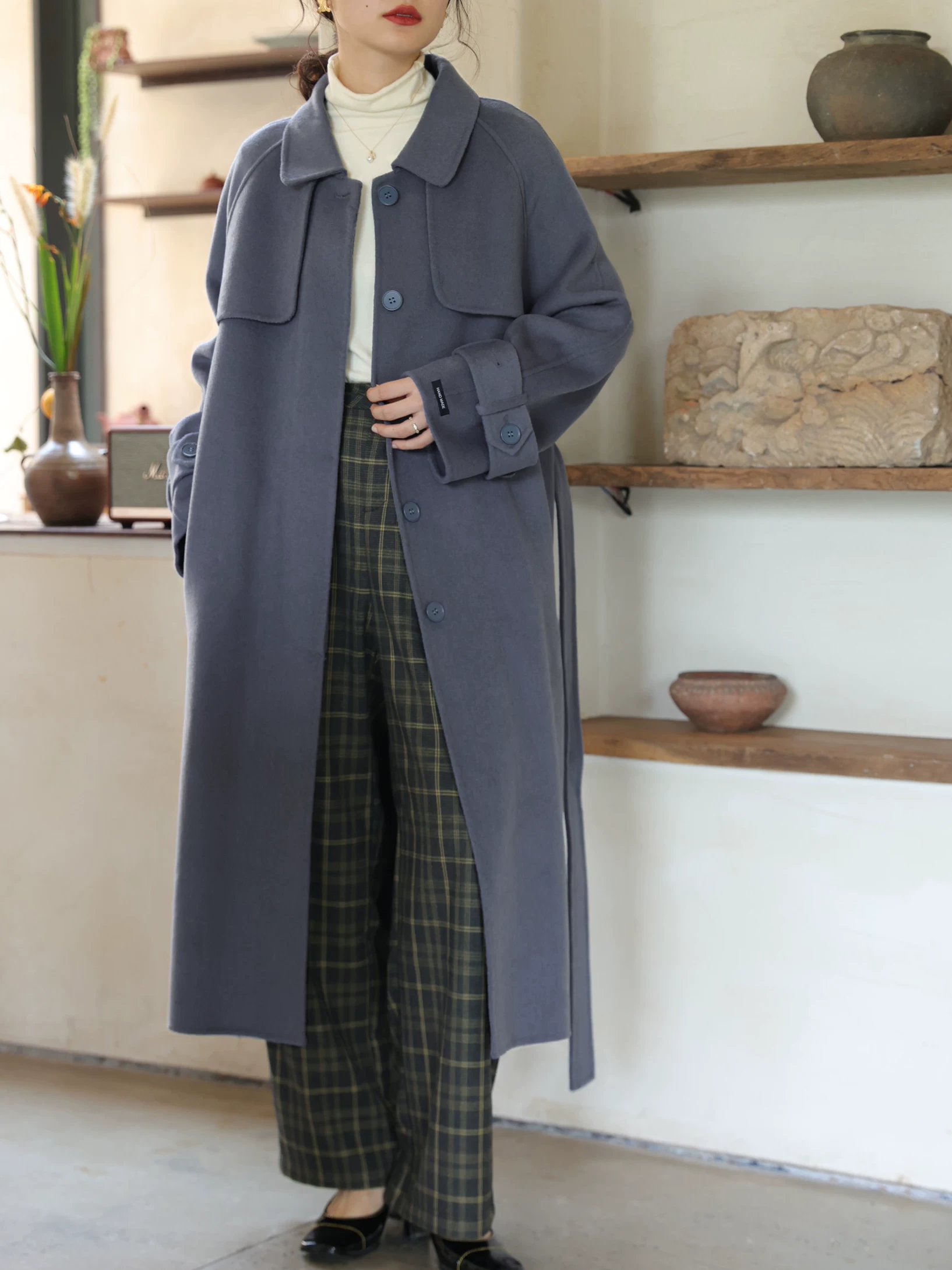 Woolen winter woolen coat, jacket, 2021 years