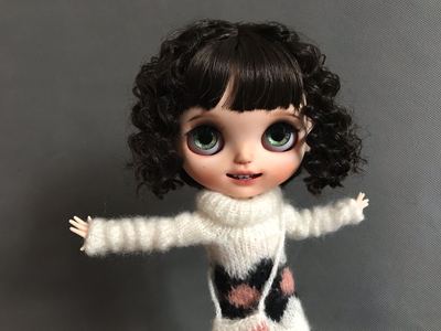 taobao agent Makeup show anrey to change the baby blythe, the little happy finished baby drops