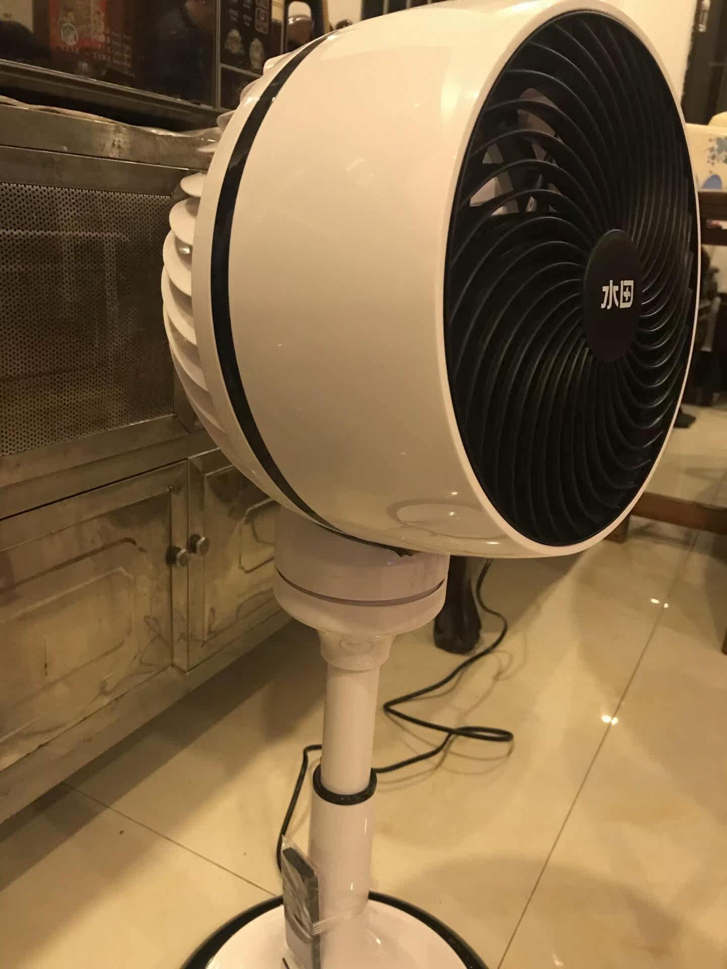水田落地扇家用立式静音空气循环风扇家用台式摇头定时遥控电风扇