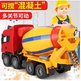 Детская большая палочка для смешивания, игрушечная машина для мальчиков, инерционная модель инженерной машины, комплект со светомузыкой, музыкальная игрушка