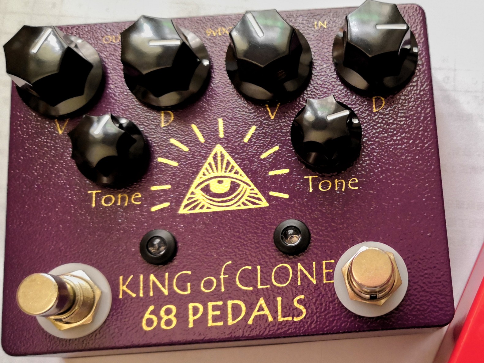 68 pedals KING of CLONE ANALOG.MAN King Of Tone クローン