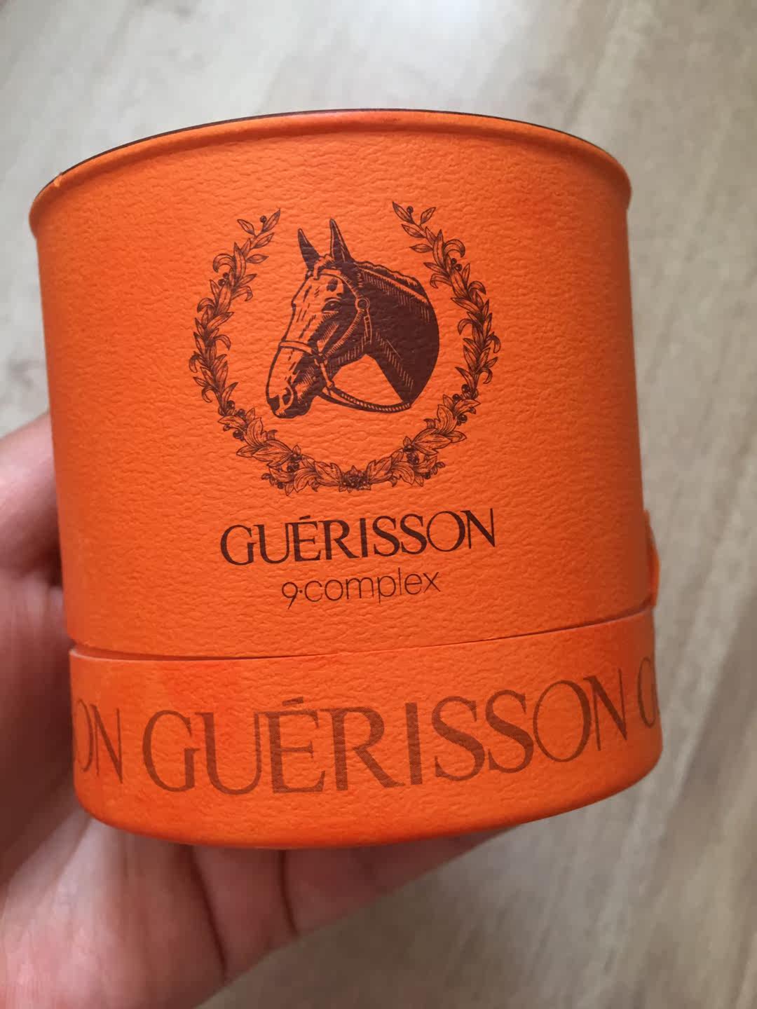 韩国原装guerisson九朵云马油麪霜马油膏 马油精华 保湿手机扫瞄