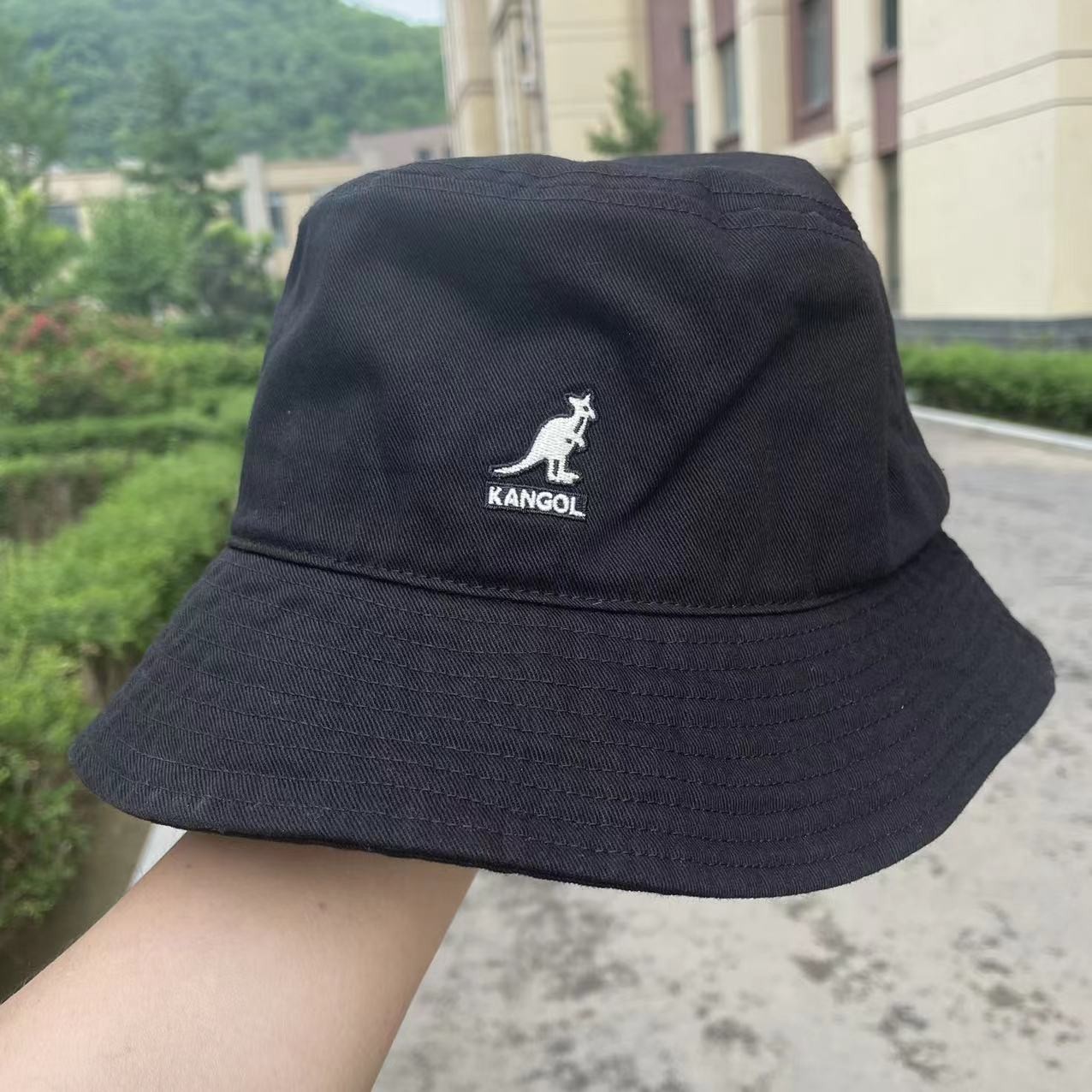 Kangol Washed Bucket Hat袋鼠王一博 