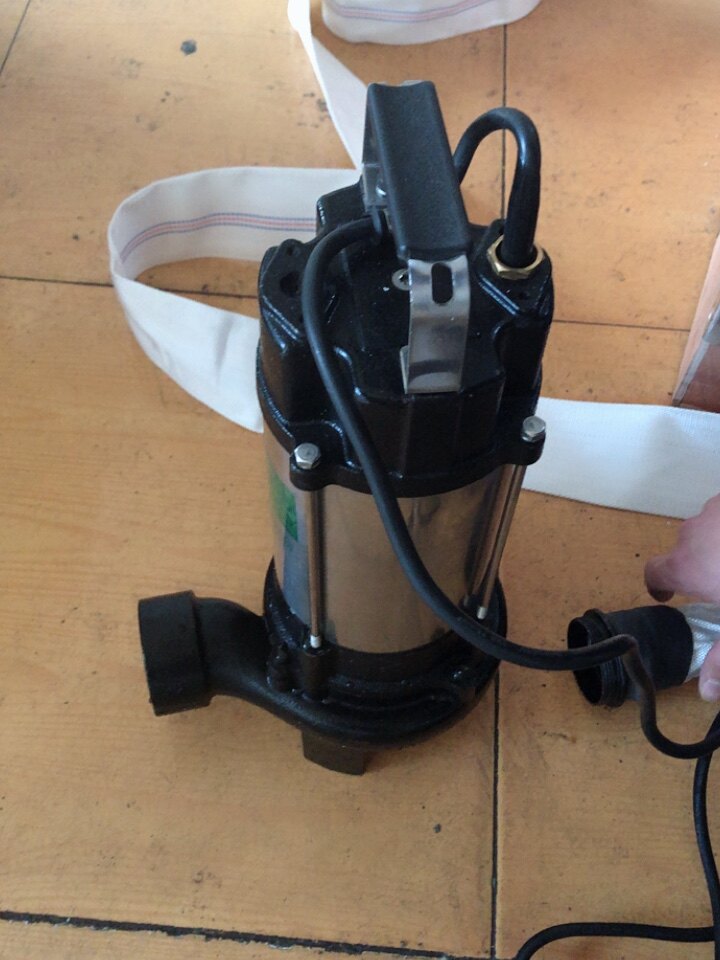 切割式污水泵380v三相家用小型抽粪泥浆排污泵泥浆泵潜水泵220v