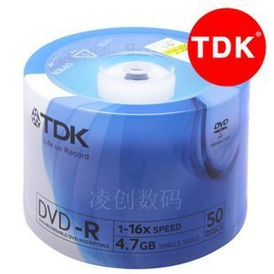 

Диски CD, DVD TDK DVD-R 4.7G 16X TDKDVD