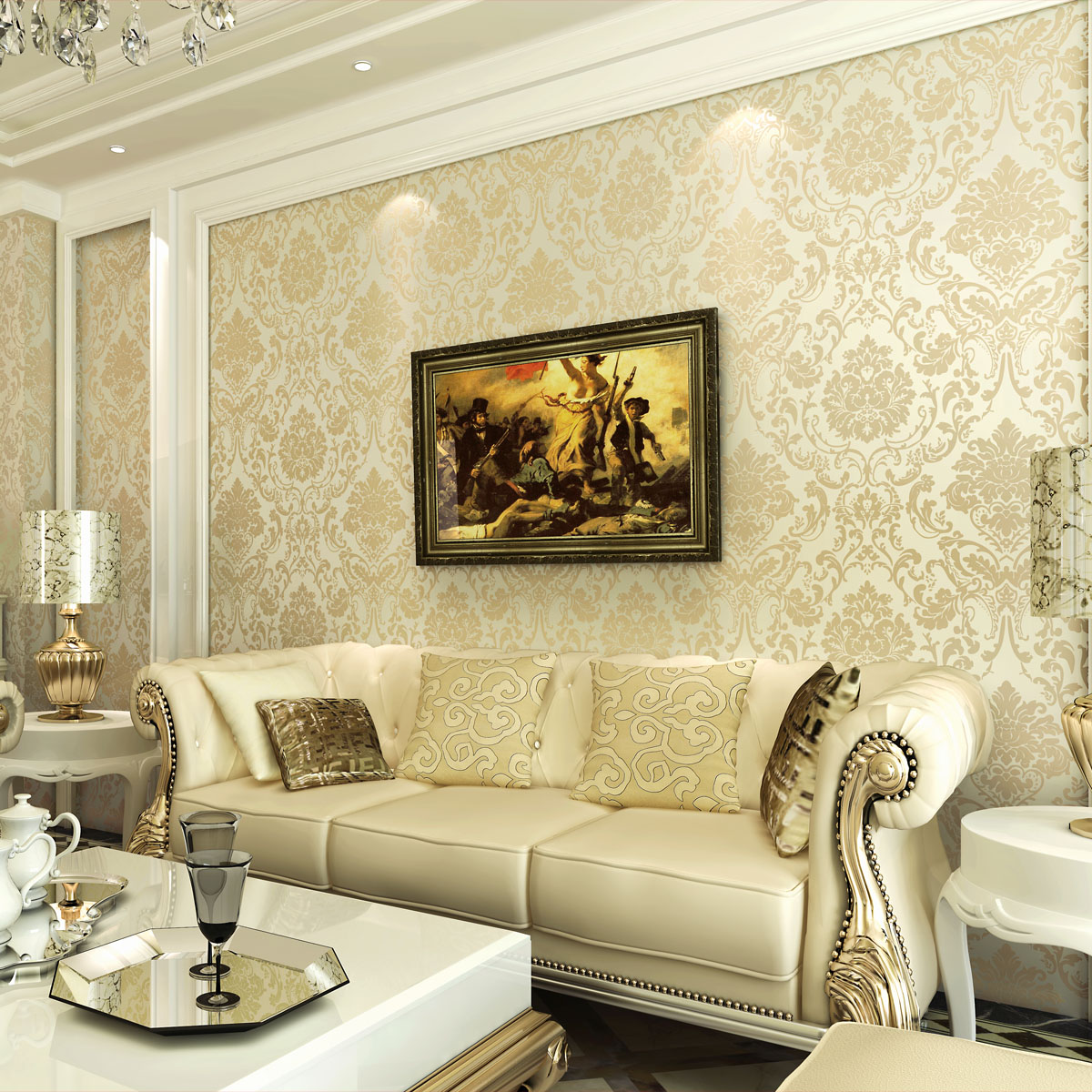

Флизелиновые обои Yami house wallpaper 3D