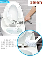 Японская туалетная щетка с длинной мягкой волосы с трудом чистящая кисточка для загрязняющей кисточки для загрязняющей щетки подлинной туалетной кисти