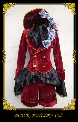 taobao agent ★ Cat Angel COS ★ Black Counterfeit/Black Butler Charles Crimson Set to Fifty Discounts every year