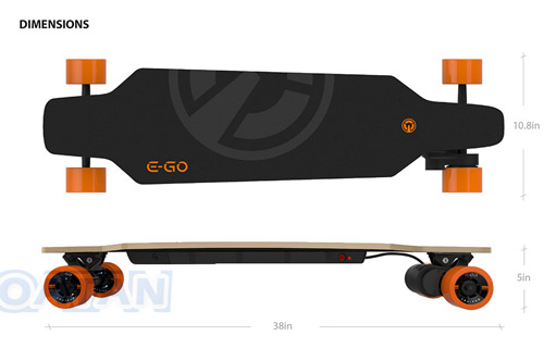

Самокат Yuneec e/go cruiser Yuneec E-Go Cruiser Ios