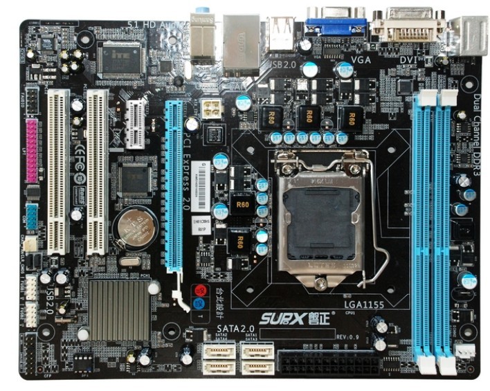 

Материнская плата SUPox IH61MY-Q3 PCI