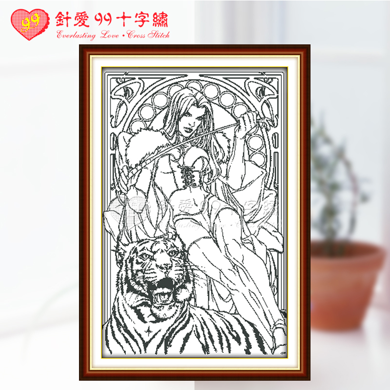 

Вышитая картина Everlasting love cross love 990 stitch r279 99