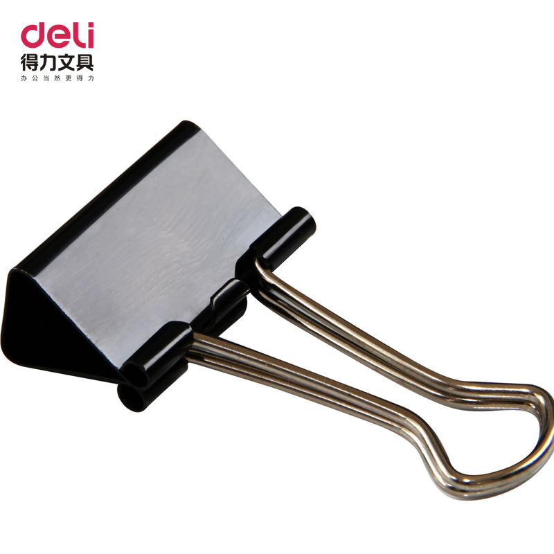 

Зажим для бумаги Deli 8562 41mm 24