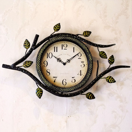 【静音时钟】_金属挂钟图片_客厅挂表价格_搭配分享 - 爱逛街