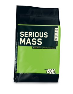 

Конденсатор Optimum Nutrition Serious Mass Vanilla 12 Pounds