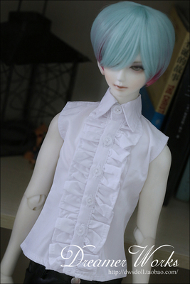 taobao agent Doll, white top, shirt, children's clothing, scale 1:3, scale 1:4