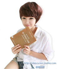 Японская и корейская модная девушка короткие кудрявые волосы парик Ци Лю Хай Бобо пушистый природная мода школьница