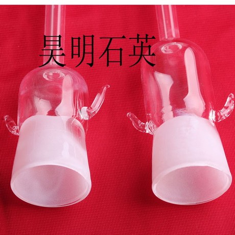 管式炉石英管 磨砂帽头 石英反应器 石英深加工