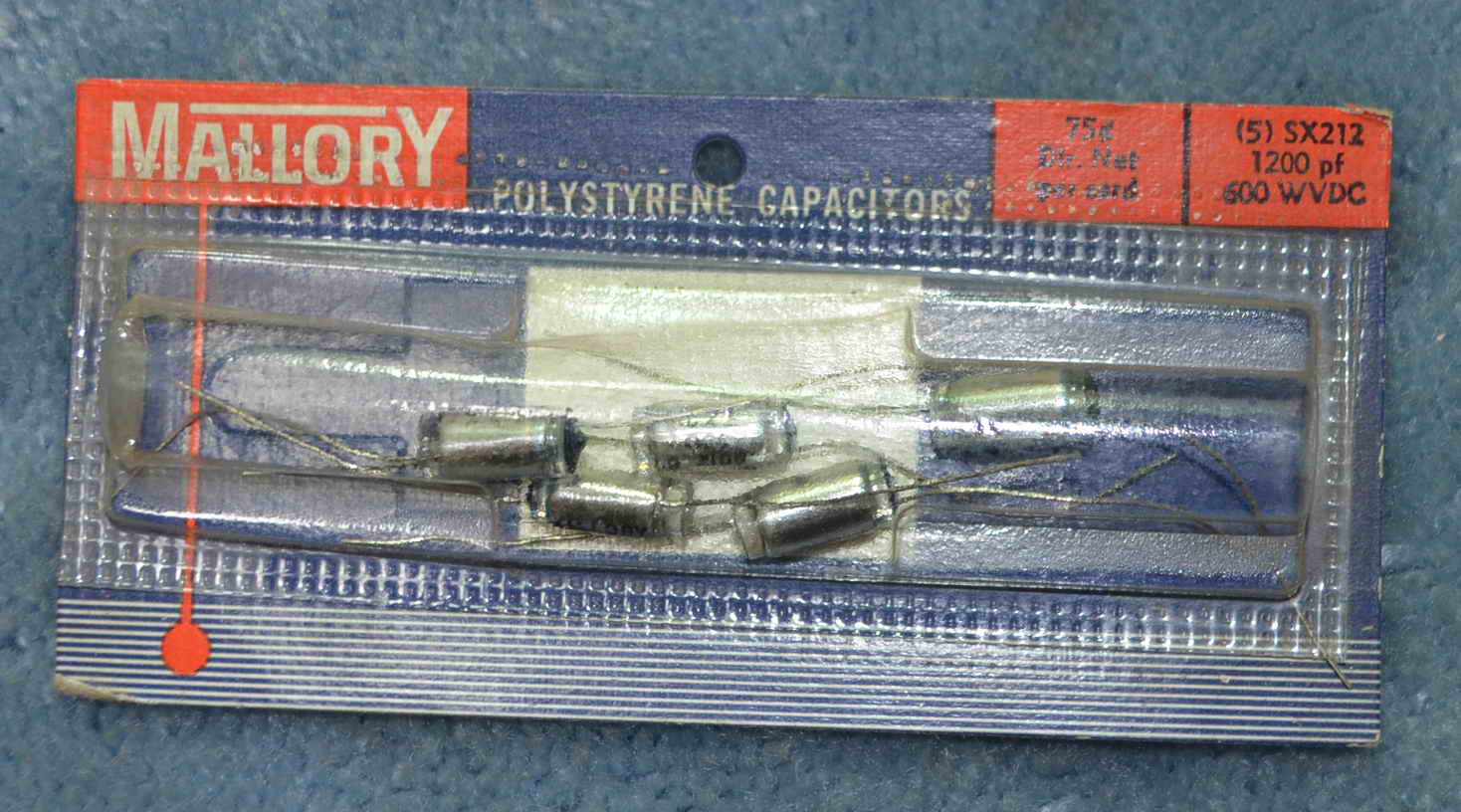 

конденсатор MALLORY 1200PF/0.0012UF 500V