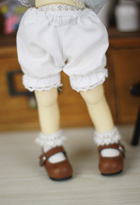 taobao agent Free shipping over 100!IntersectionBJD doll pumpkin leggings 1/3 1/4 1/6 white version ~