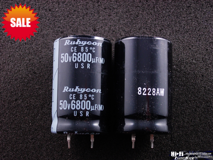 

Конденсатор 6800uF/50V Rubycon( )USR 41x25